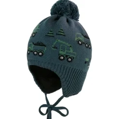 Clearance - Mini Boy's Mütze mit Pompon und Band - Mütze Kopfbedeckungen|Alltagsbekleidung