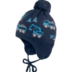 Clearance - Mini Boy's Mütze mit Pompon und Band - Mütze Kopfbedeckungen|Alltagsbekleidung