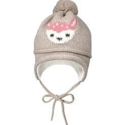 maximo - Mini Girl-Mütze Intarsia Reh - Mütze