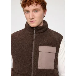 Mazine - Padded Sherpa Vest - Fleeceweste^ Westen|Alltagsbekleidung