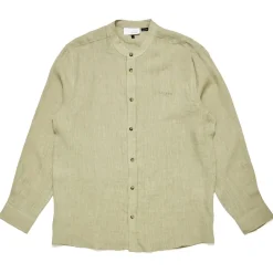Mazine - Stand Collar Linen Shirt - Hemd^ Shirts, Hemden & Longsleeves|Alltagsbekleidung