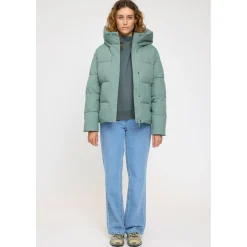 - Women's Basic Puffer Jacket - Winterjacke><noscript><img width=