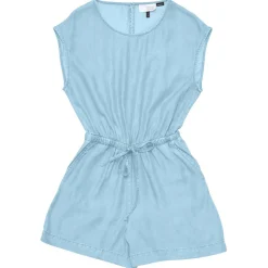 - Women's Denim Short Jumpsuit - Jumpsuit>Mazine Discount