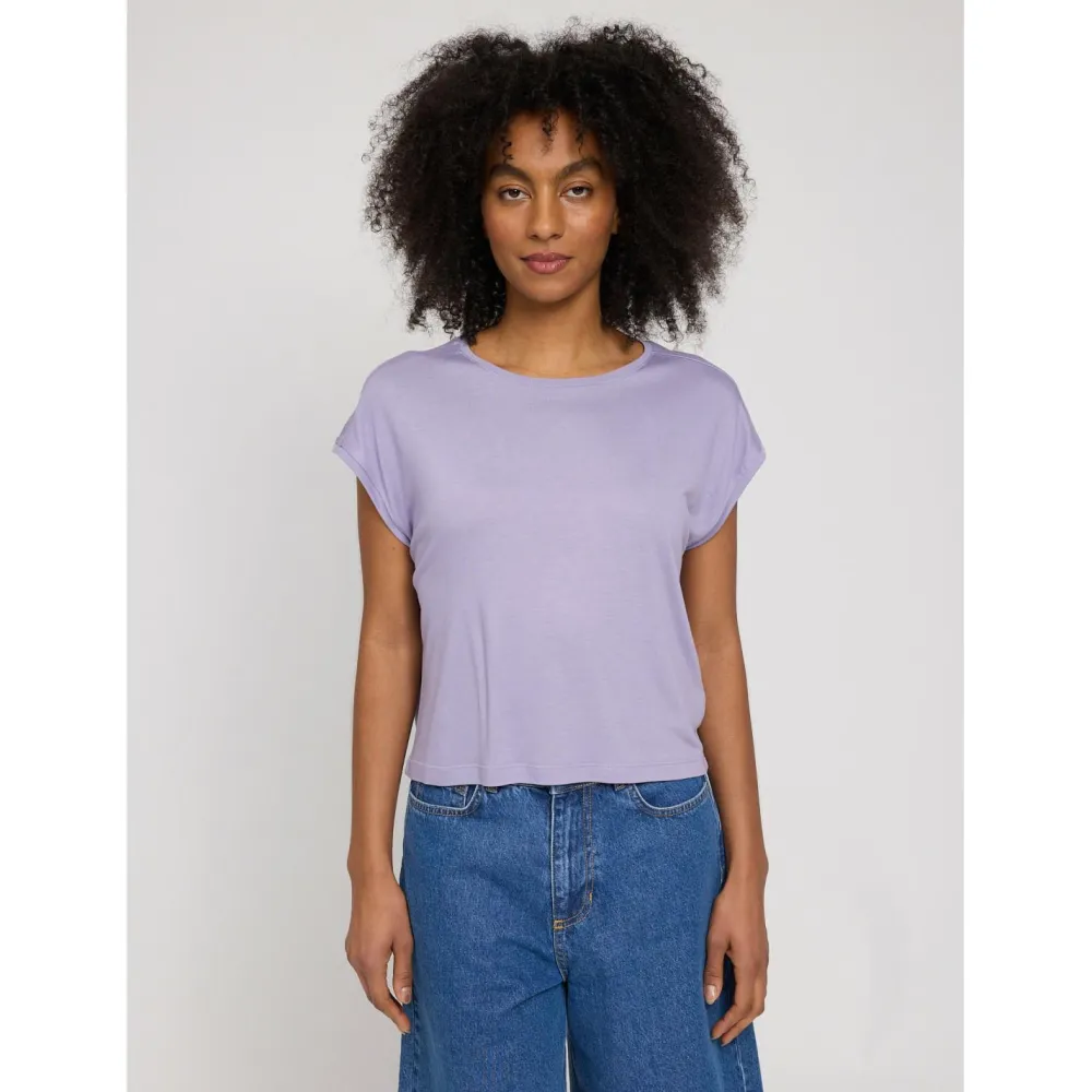 Mazine - Women's Ecovero Viscose Cropped T-Shirt - T-Shirt^ Alltagsbekleidung|T-Shirts