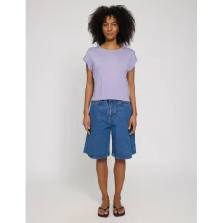 Mazine - Women's Ecovero Viscose Cropped T-Shirt - T-Shirt^ Alltagsbekleidung|T-Shirts