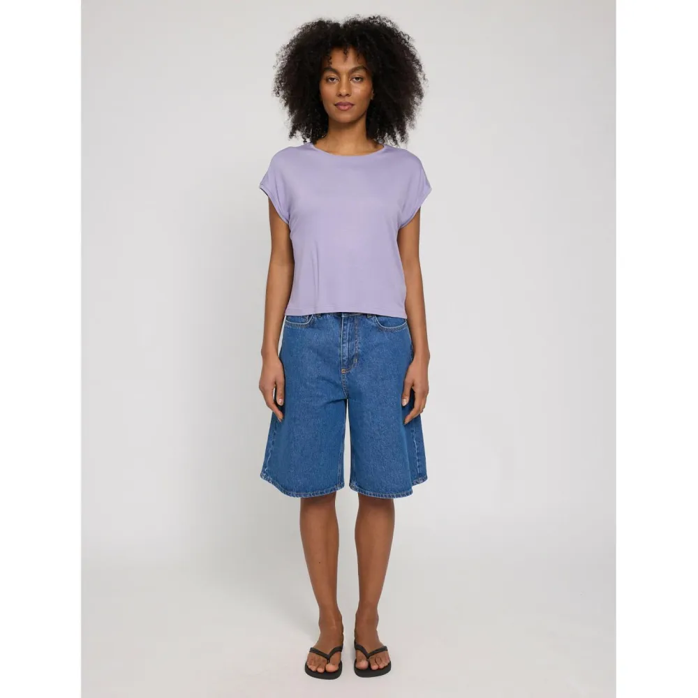 Mazine - Women's Ecovero Viscose Cropped T-Shirt - T-Shirt^ Alltagsbekleidung|T-Shirts