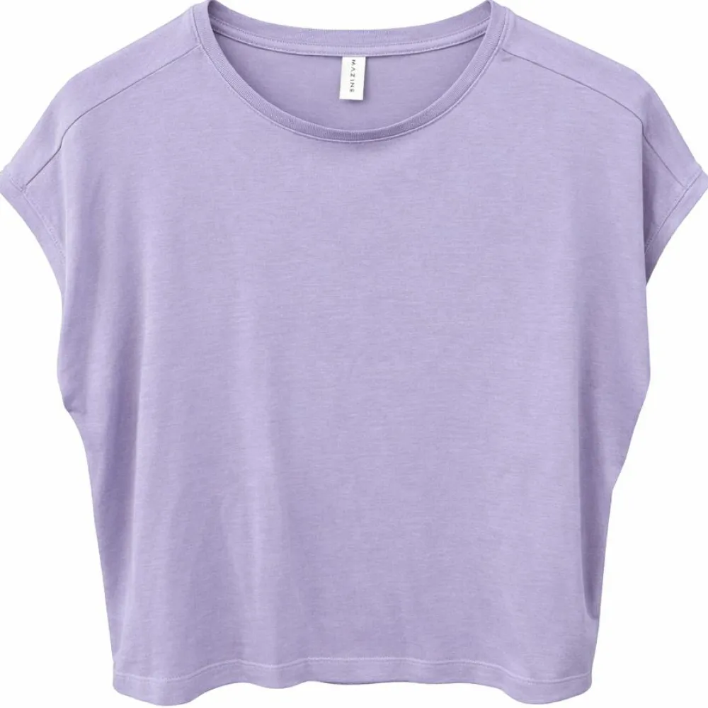 Mazine - Women's Ecovero Viscose Cropped T-Shirt - T-Shirt^ Alltagsbekleidung|T-Shirts