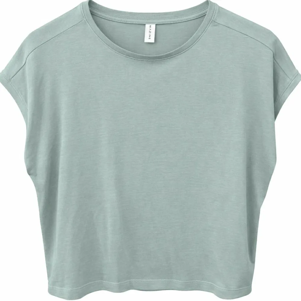 Mazine - Women's Ecovero Viscose Cropped T-Shirt - T-Shirt^ Alltagsbekleidung|T-Shirts