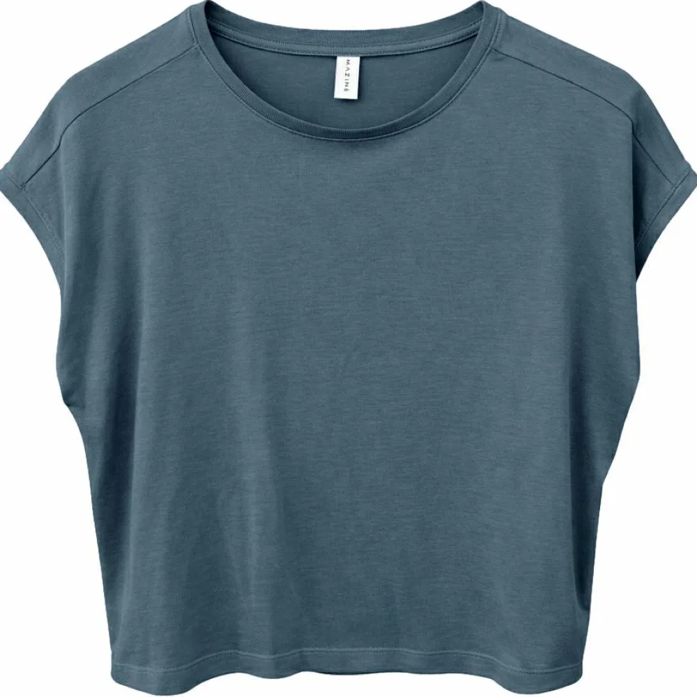 Mazine - Women's Ecovero Viscose Cropped T-Shirt - T-Shirt^ Alltagsbekleidung|T-Shirts