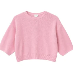 Mazine - Women's Half Sleeve Knit Jumper - Pullover