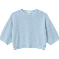 Mazine - Women's Half Sleeve Knit Jumper - Pullover