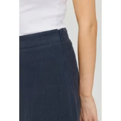 - Women's Linen Midi Skirt - Rock><noscript><img width=