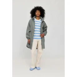 Mazine - Women's Natural Rain Parka - Mantel^ Alltagsbekleidung|Mäntel