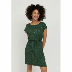 - Women's Printed Viscose Mini Dress - Kleid>Mazine Hot