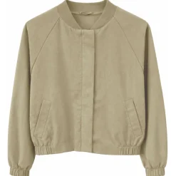 - Women's Short Cotton Bomber - Freizeitjacke><noscript><img width=