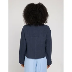 Mazine - Women's Short Linen Jacket - Freizeitjacke