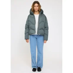 Outlet - Women's Waves Quilt Short Puffer Jacket - Winterjacke Winterjacken|Jacken