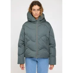 Outlet - Women's Waves Quilt Short Puffer Jacket - Winterjacke Winterjacken|Jacken