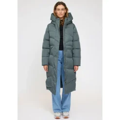 - Women's Waves Quilt Puffer Coat - Mantel>Mazine New
