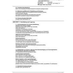 Clearance - Tankline MT Fresh 25P - Wassertankpflege Outdoor-Küche