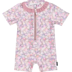 Mikk-Line - Kid's UV Suit Frill Recycled AOP - Lycra^ Bademode