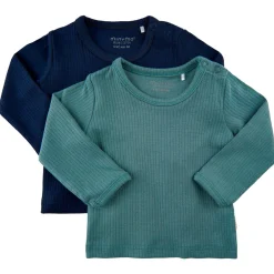 Online - Kid's Blouse L/S (2-Pack) - Longsleeve Kinder Alltagsbekleidung|Shirts, Hemden & Longsleeves