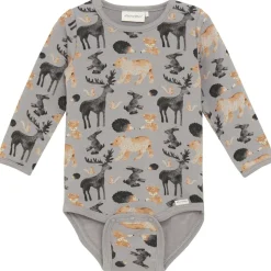 Minymo - Kid's Body L/S AOP Sweat - Alltagsunterwäsche^Kinder Unterwäsche|Alltagsbekleidung
