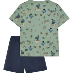 Minymo - Kid's Nightset S/S AOP 134261 - Alltagsunterwäsche^Kinder Alltagsbekleidung|Unterwäsche
