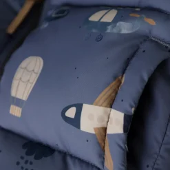 Minymo - Kid's Quilted Jacket AOP - Winterjacke^Kinder Winterjacken|Jacken