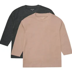 Kinder Minymo - Kid's T-Shirt L/S Loose Fit (2-Pack) - Longsleeve
