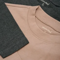 Kinder Minymo - Kid's T-Shirt L/S Loose Fit (2-Pack) - Longsleeve