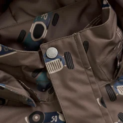 Kinder Minymo - Kid's Twill Snow Jacket AOP - Winterjacke