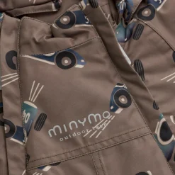 Kinder Minymo - Kid's Twill Snow Jacket AOP - Winterjacke