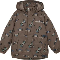 Kinder Minymo - Kid's Twill Snow Jacket AOP - Winterjacke