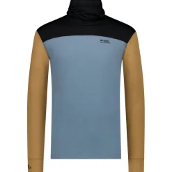 Mons Royale - Yotei Merino Powder Hood L/S - Merinoshirt^ Trekkingbekleidung|Wanderbekleidung