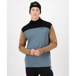 Mons Royale - Yotei Merino Powder Hood L/S - Merinoshirt^ Trekkingbekleidung|Wanderbekleidung