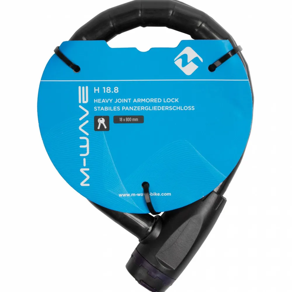 - Panzergliederschloss H 18.8 - Fahrradschloss>M-Wave Outlet