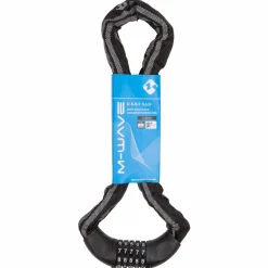 M-Wave - Zahlen-Kettenschloss D 6.8,5 Illu - Fahrradschloss^ Fahrradzubehör|Fahrradschlösser
