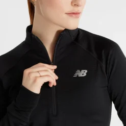 Online - Women's Athletics Heat Grid 1/2 Zip - Longsleeve Laufbekleidung|Jacken