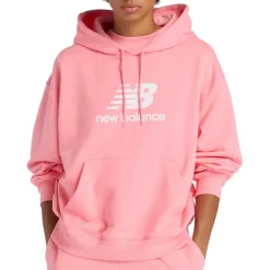 - Women's Sport Essentials French Terry Logo - Hoodie>New Balance