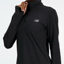 Outlet - Women's Sport Essentials Space Dye Quarter Zip - Laufshirt Laufbekleidung|Shirts, Hemden & Longsleeves