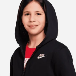 - Kid's Sportswear Club Fleece Full Zip - Freizeitjacke><noscript><img width=