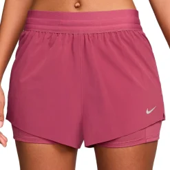 Nike - Women's Swift Dri-Fit Mid-Rise 2-In-1 Shorts - Laufshorts^ Laufbekleidung|Hosen