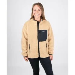 NIKIN - Treefleece Teddy Jacket - Fleecejacke^ Jacken|Alltagsbekleidung