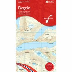 - Wander-Outdoorkarte: Bygdin 1/50 - Wanderkarte>Nordeca Outlet