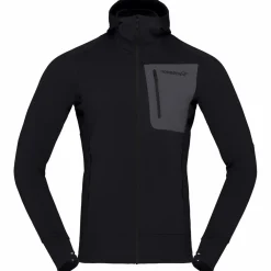 Norru00f8na Norrøna - Falketind Power Grid Hood - Fleecejacke^ Trekkingbekleidung|Jacken