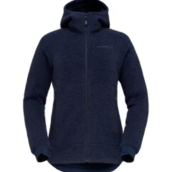 Norru00f8na Norrøna - Women's Femund Warmwool3 Hood - Fleecejacke