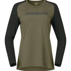 Outlet Norrøna - Women's Fjørå Equaliser Lightweight Long Sleeve - Radtrikot Laufbekleidung|Fahrradbekleidung