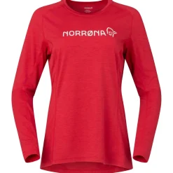 Outlet Norrøna - Women's Fjørå Equaliser Lightweight Long Sleeve - Radtrikot Laufbekleidung|Fahrradbekleidung