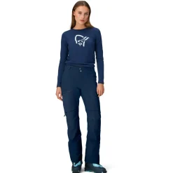 Hot Norrøna - Women's Lyngen Flex1 Light Pants - Skitourenhose Hosen